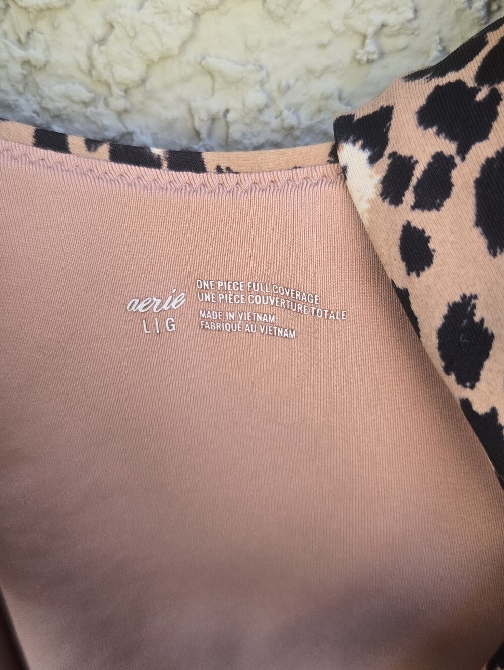Aerie Leopard Print One-Piece Swimsuit in Brown - Brand: - Picture 6 of 8